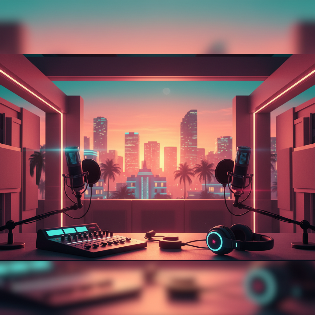 Top Miami Neighborhoods for Your Next Podcast Recording