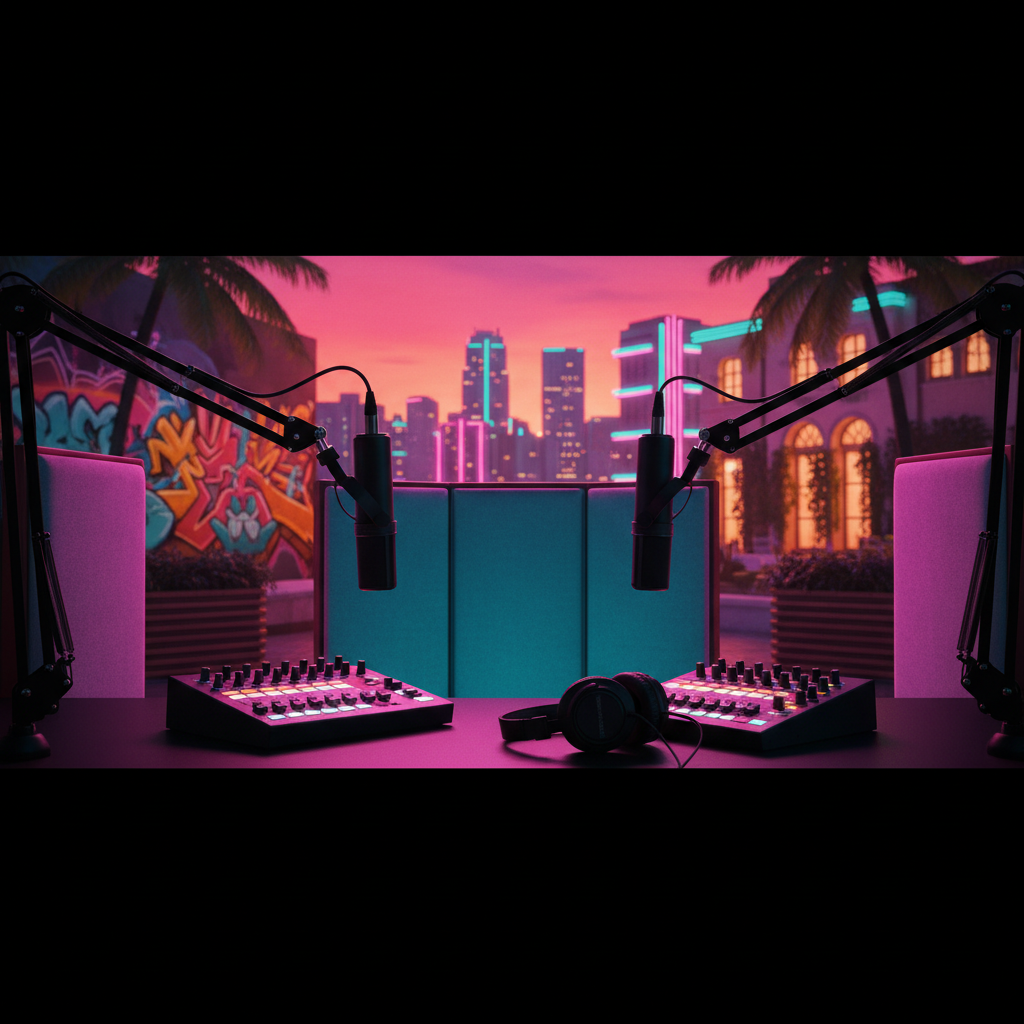 Top Miami Neighborhoods for Your Next Podcast Recording