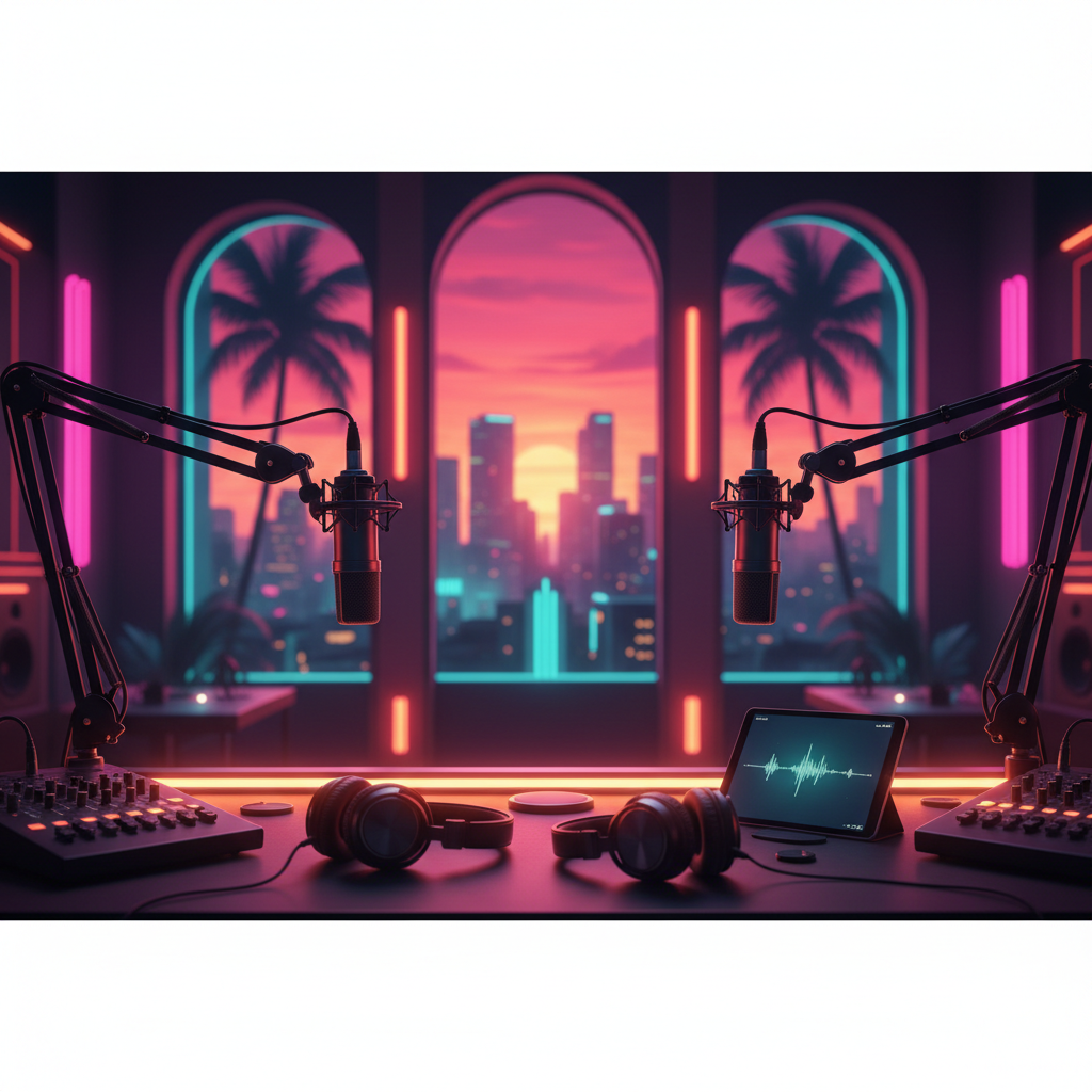 Top Miami Neighborhoods for Recording Your Podcast in Miami