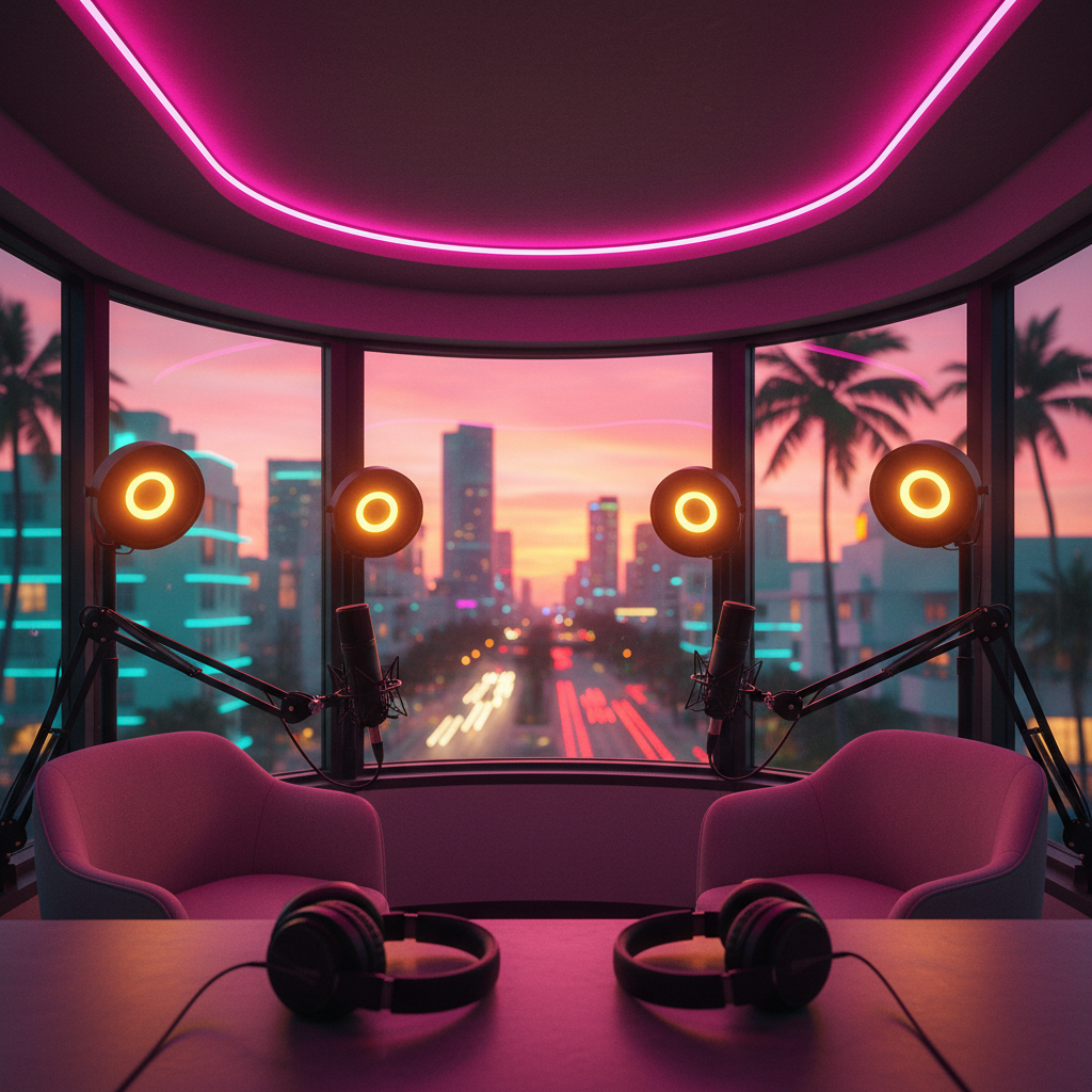 Top Miami Neighborhoods for Your Next Podcast Recording