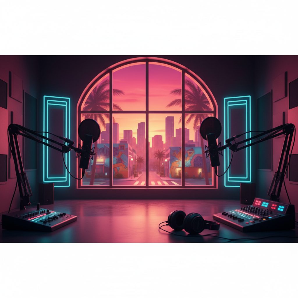 Top Miami Neighborhoods for Your Podcast Studio Rental