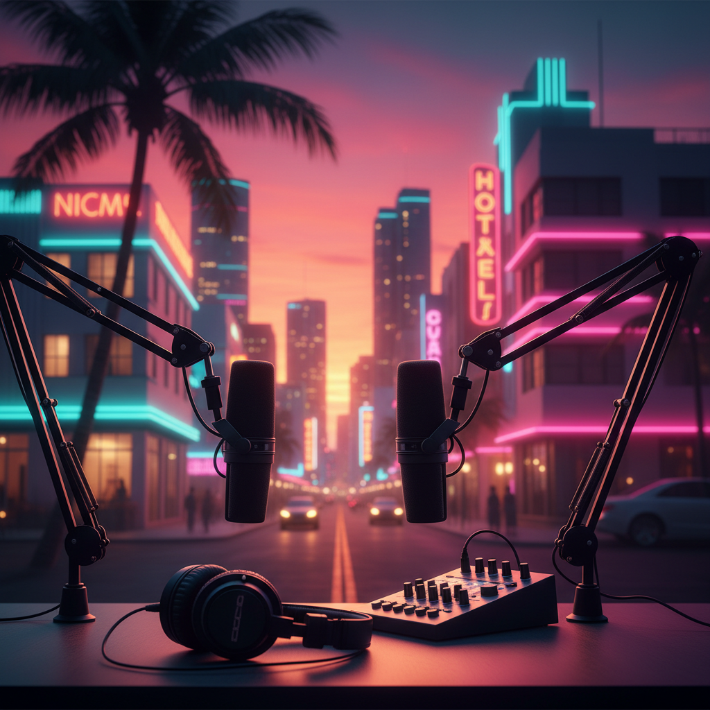 Top Miami Neighborhoods to Record Your Podcast Like a Pro