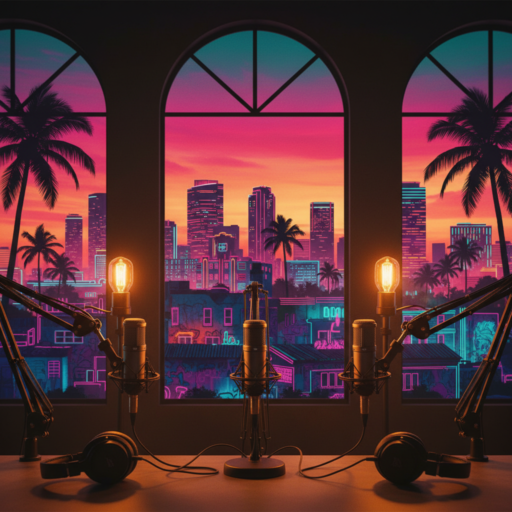 Top Miami Neighborhoods for Recording Your Podcast