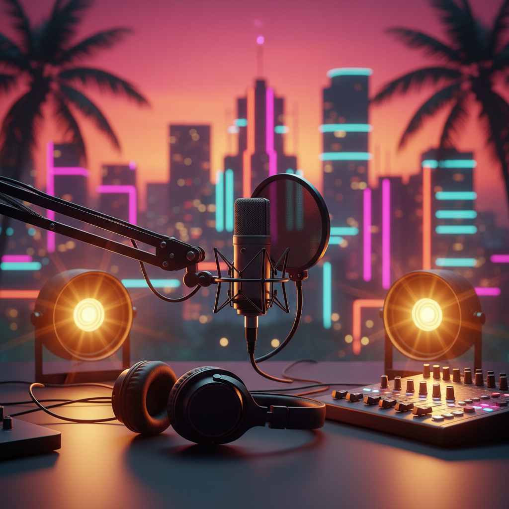 Top Miami Neighborhoods for Recording Your Next Podcast
