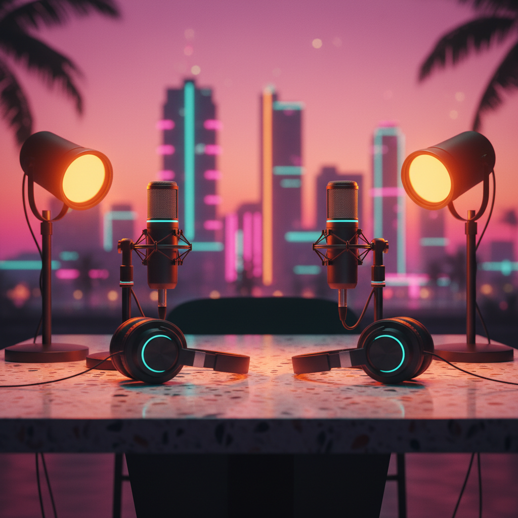 Top Miami Neighborhoods for Recording Your Podcast