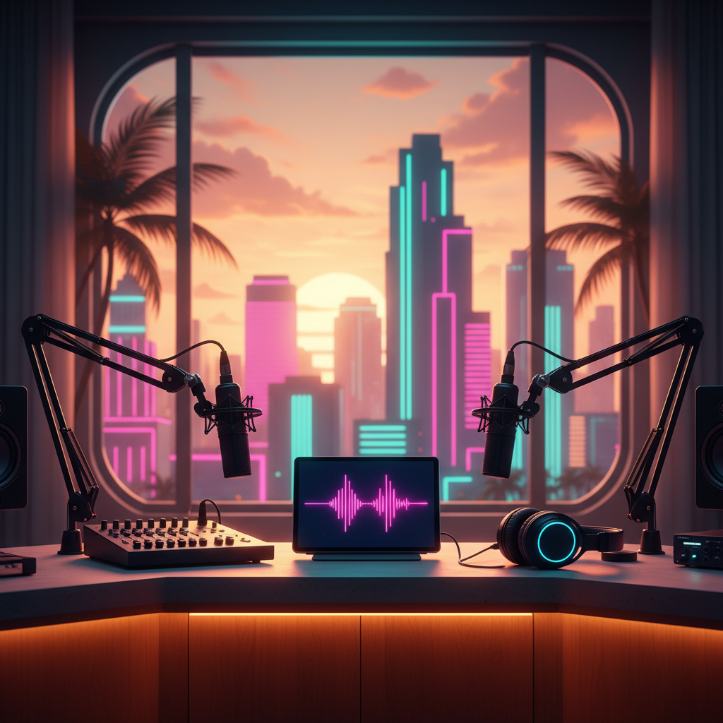 Best Miami Neighborhoods for Recording a Podcast