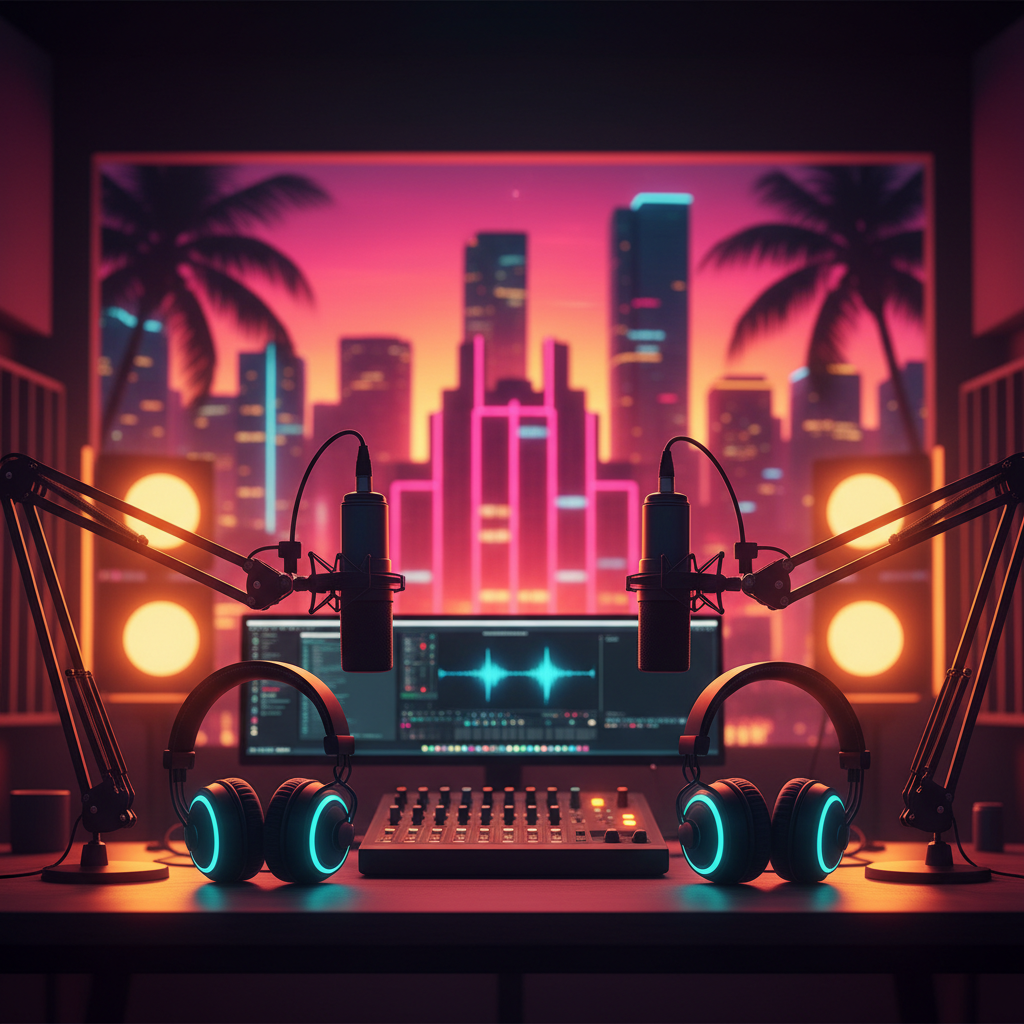 Best Miami Neighborhoods for Recording a Podcast