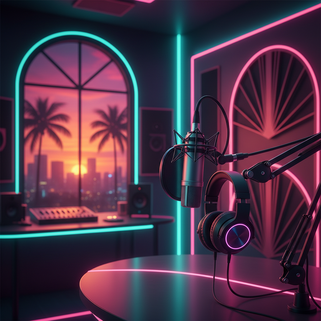 Miami Beach Podcast Production: Your Studio for Sonic Success!