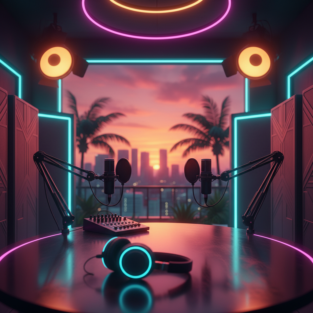 Elevate Your Sound: Miami Beach Podcast Production Services
