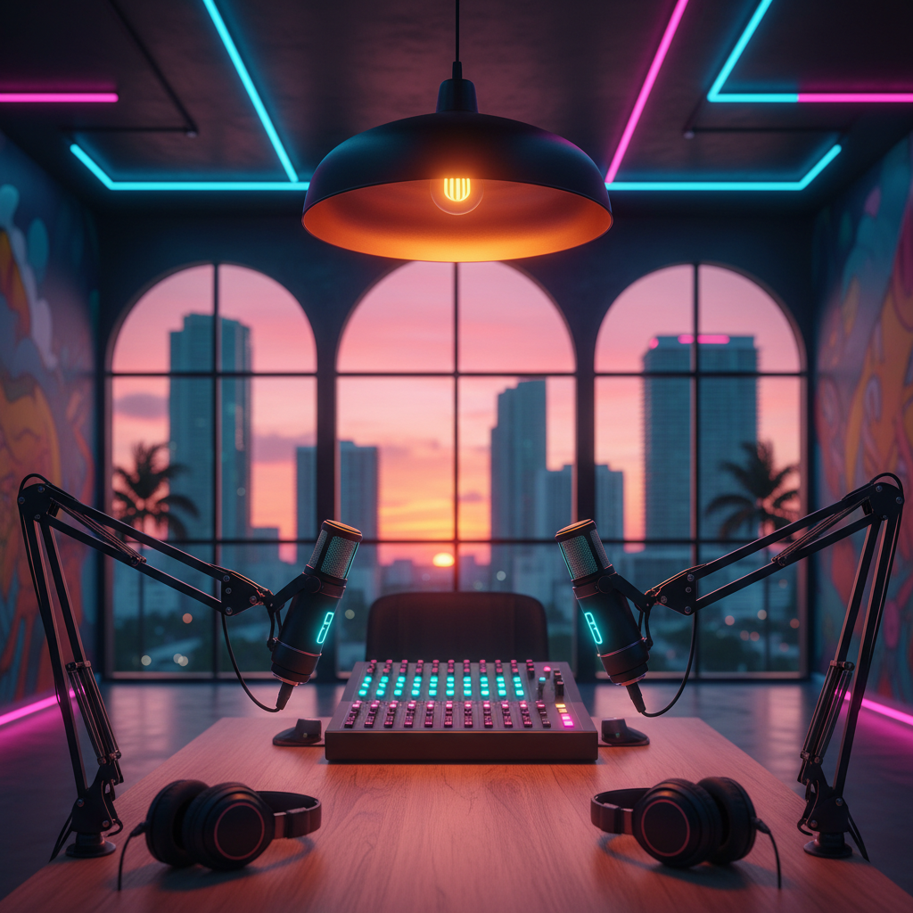 Miami’s Hottest Neighborhoods for Your Next Podcast Recording
