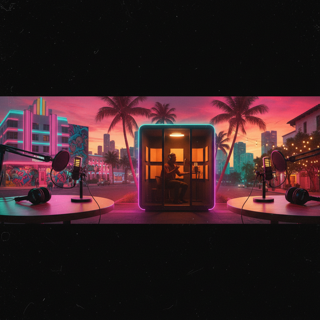 Top Miami Neighborhoods for Your Next Podcast Recording