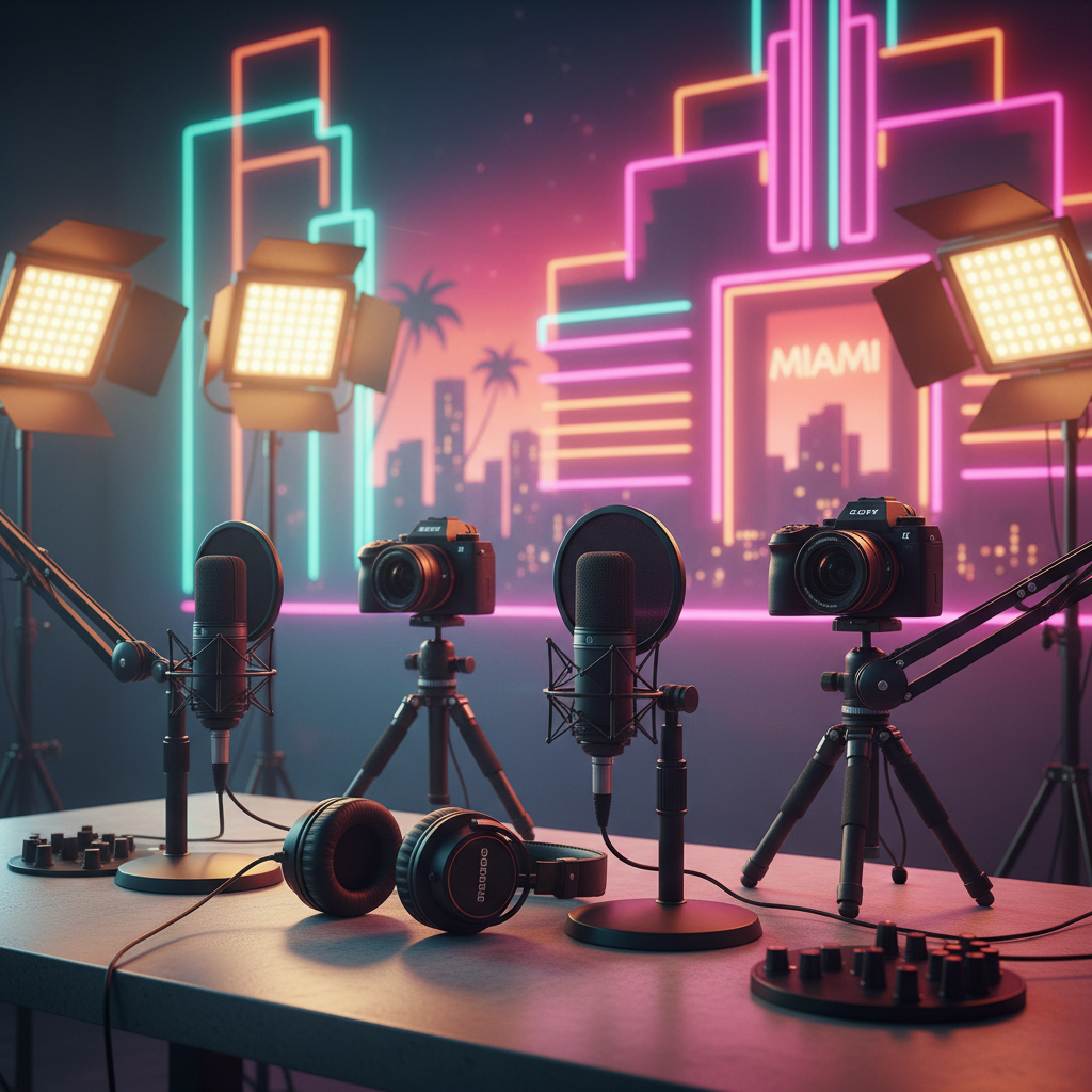Miami Podcast Studio Equipment Guide: Pro Gear Breakdown