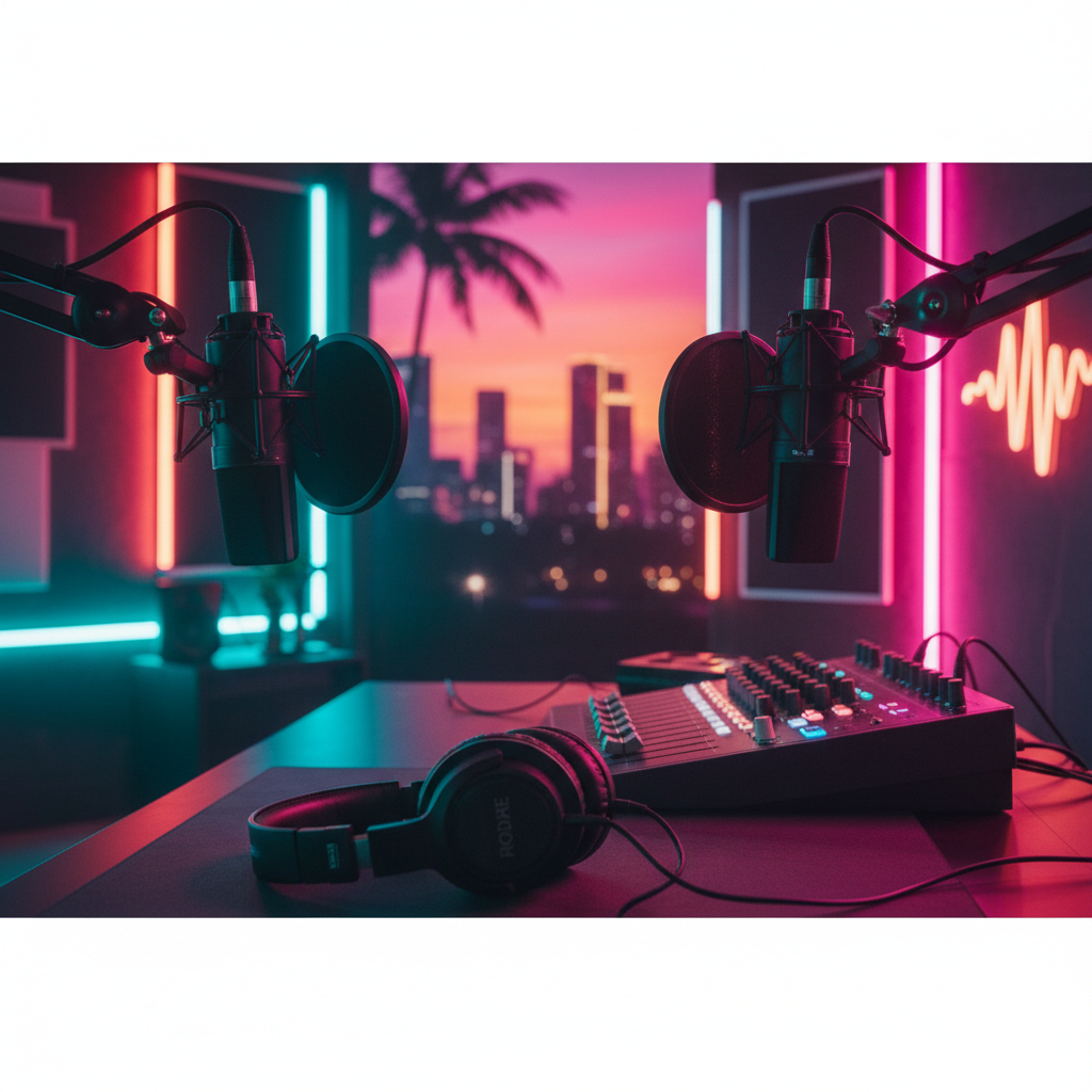 Miami Podcast Studio Equipment Guide: Your Path to Pro Sound