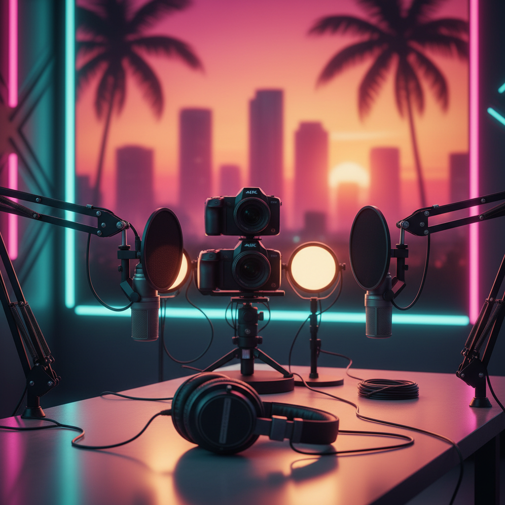 Miami Podcast Studio Equipment Guide: Pro Audio & Video Gear