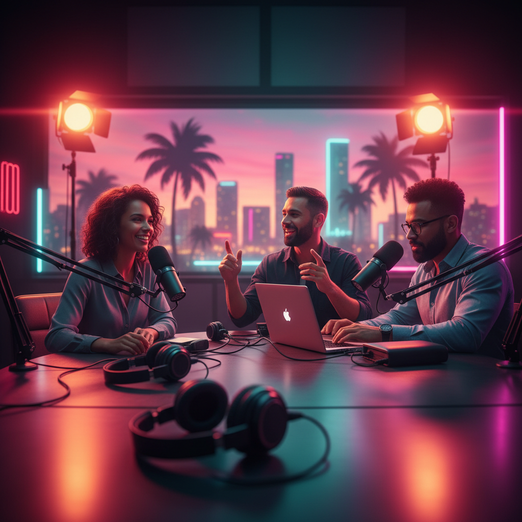Elevate Your Brand: Miami Podcast Studio Rental for Entrepreneurs