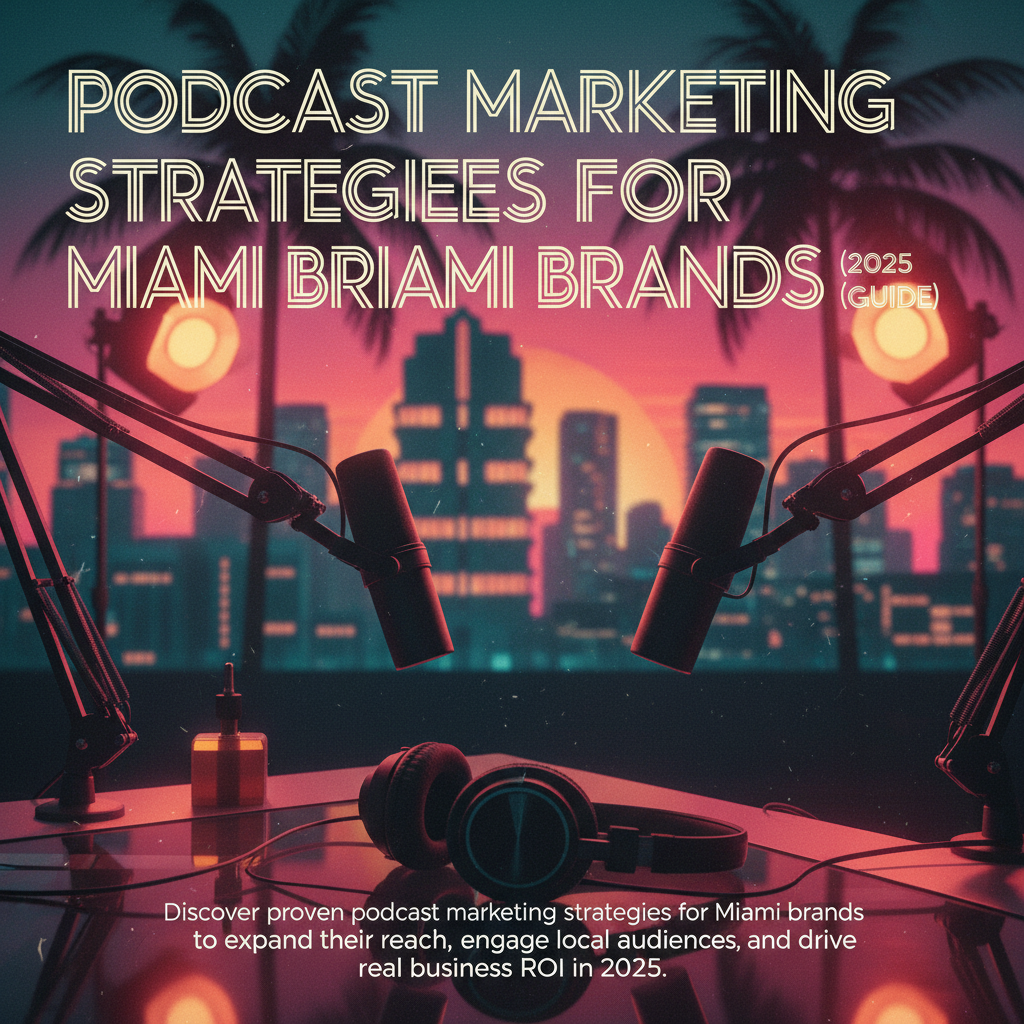Podcast Marketing Strategies for Miami Brands (2025 Guide)