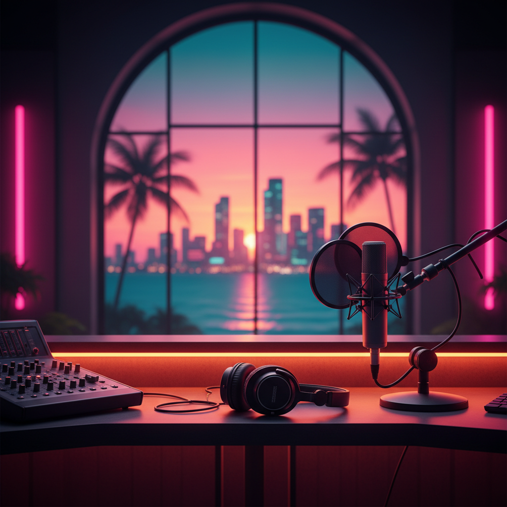Elevate Your Podcast: Premier Production in Miami Beach