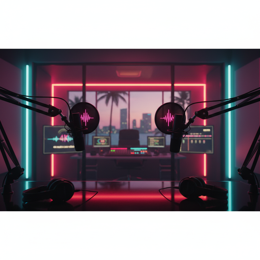 Podcast Production Services in Miami Beach: Studio Guide
