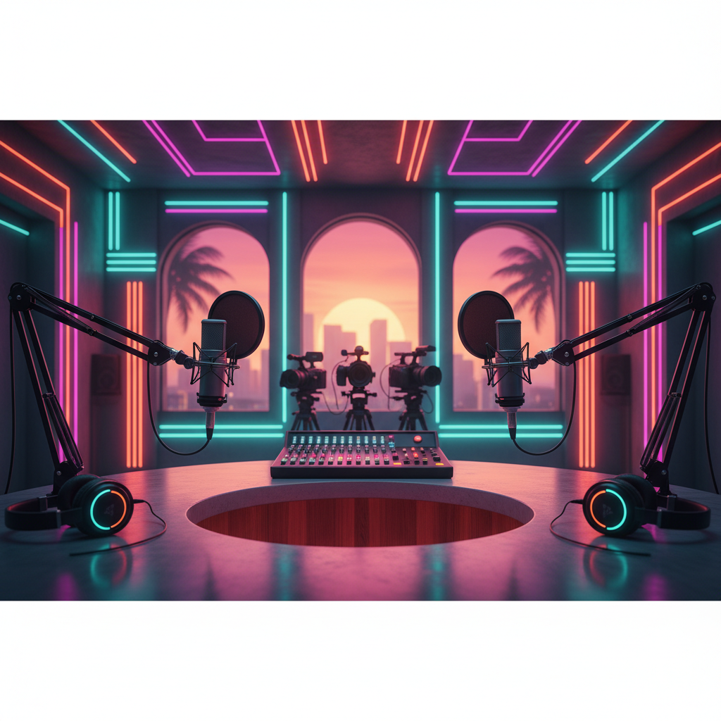 Podcast Production Services in Miami Beach | Pro Studio