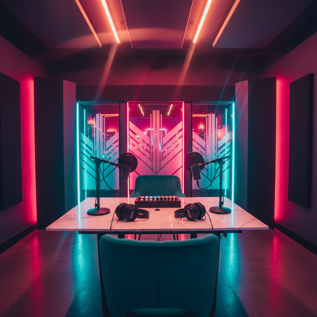 Level Up Your Voice: The Entrepreneur's Guide to Podcast Studio Miami Rentals