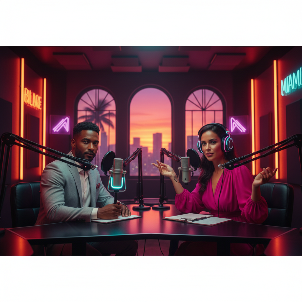 Podcast Studio Miami: Entrepreneurs, Level Up Your Brand!