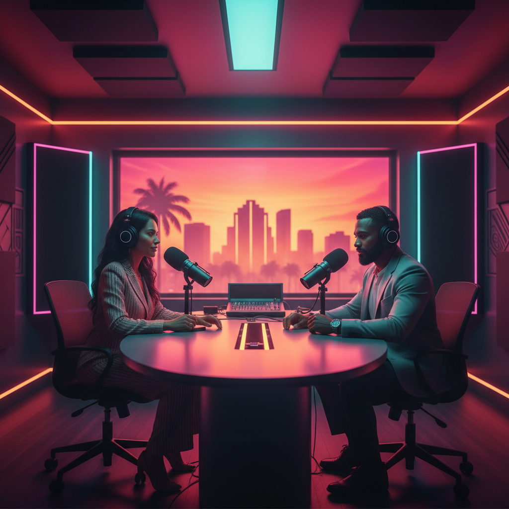 Elevate Your Voice: Premier Podcast Studio Rental in Miami for Entrepreneurs