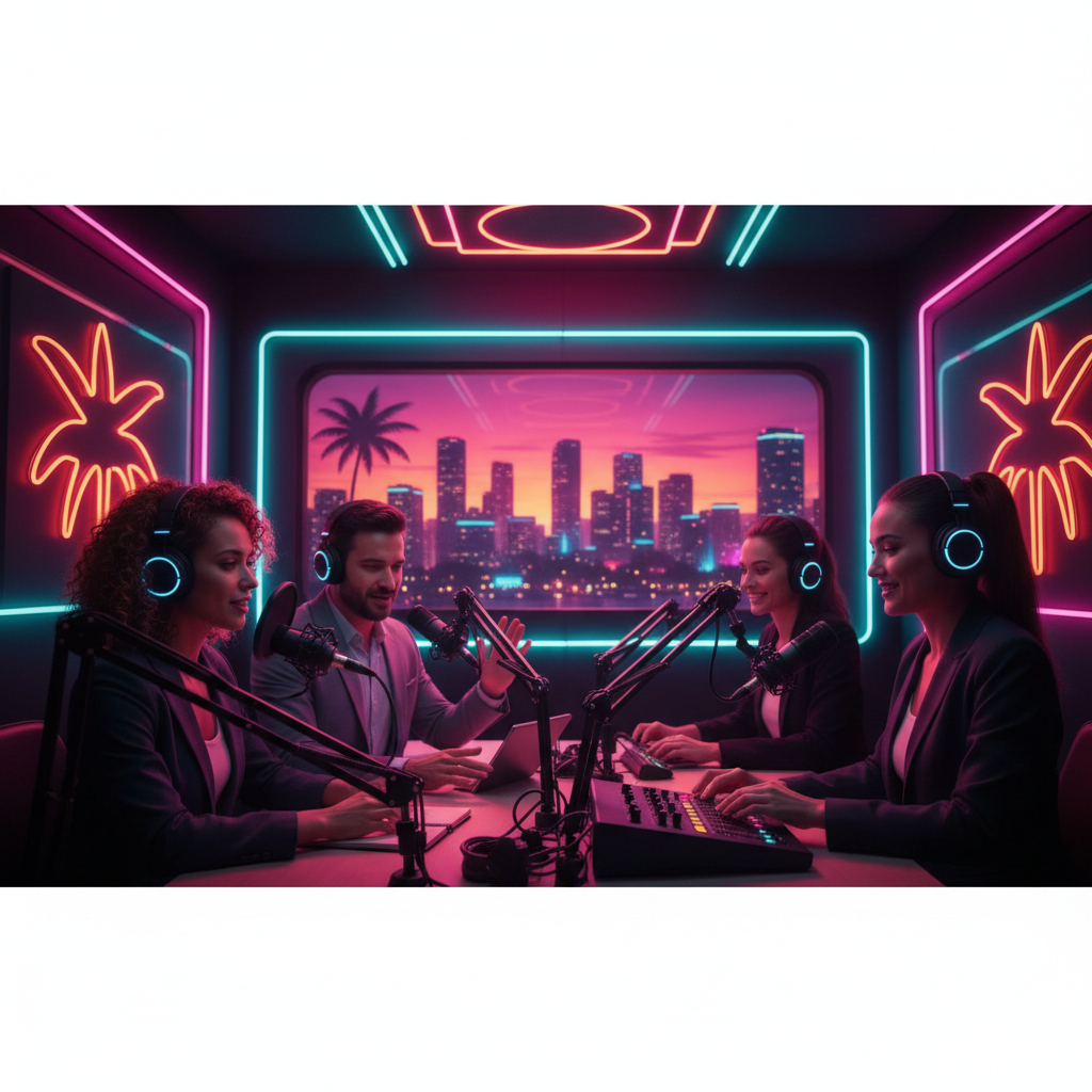 Level Up Your Biz: Podcast Studio Rental Miami for Entrepreneurs