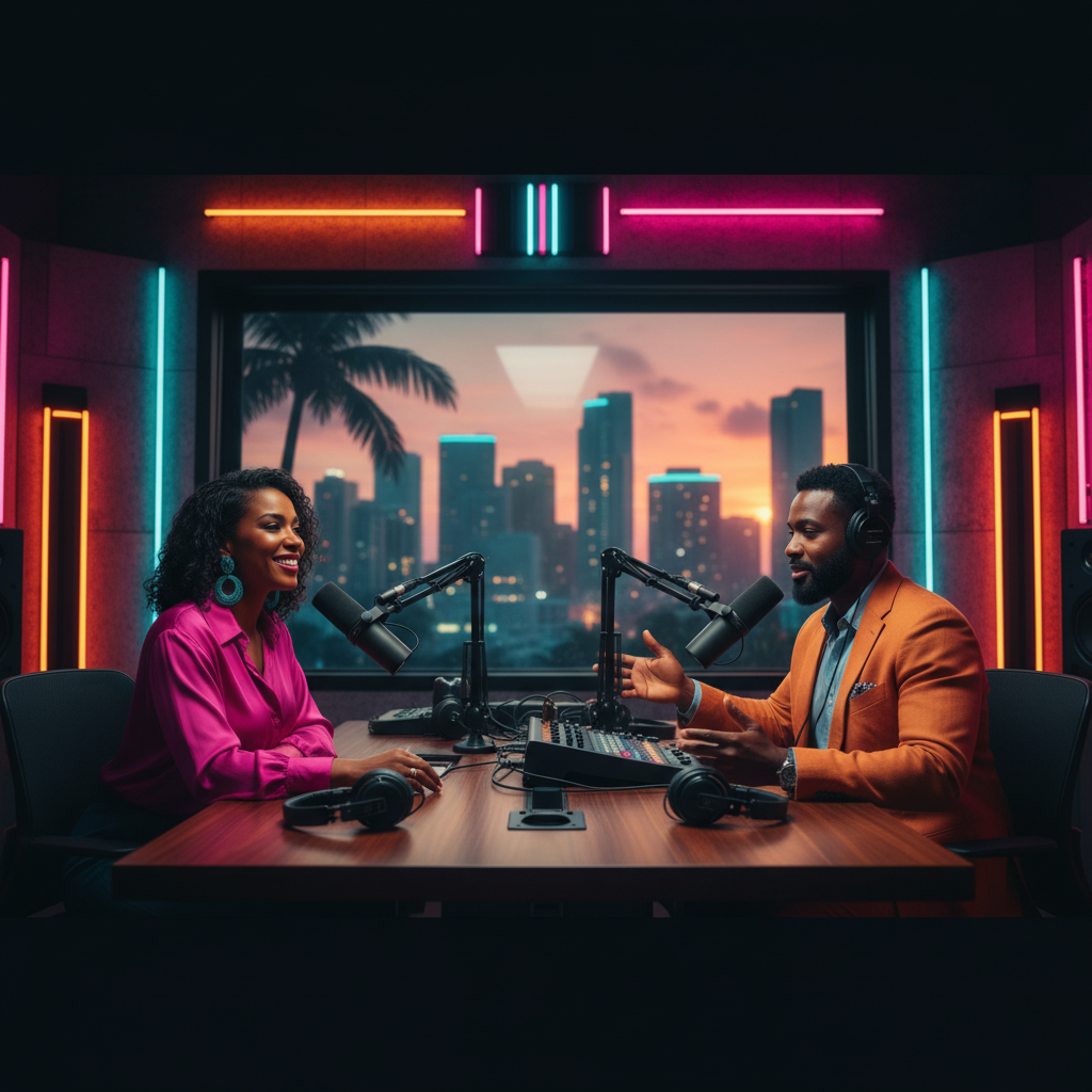 Unlock Your Voice: Premier Podcast Studio Rental in Miami for Entrepreneurs