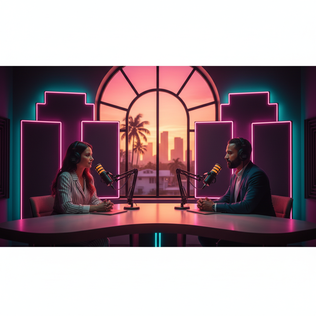 Level Up Your Brand: Podcast Studio Rental in Miami for Entrepreneurs