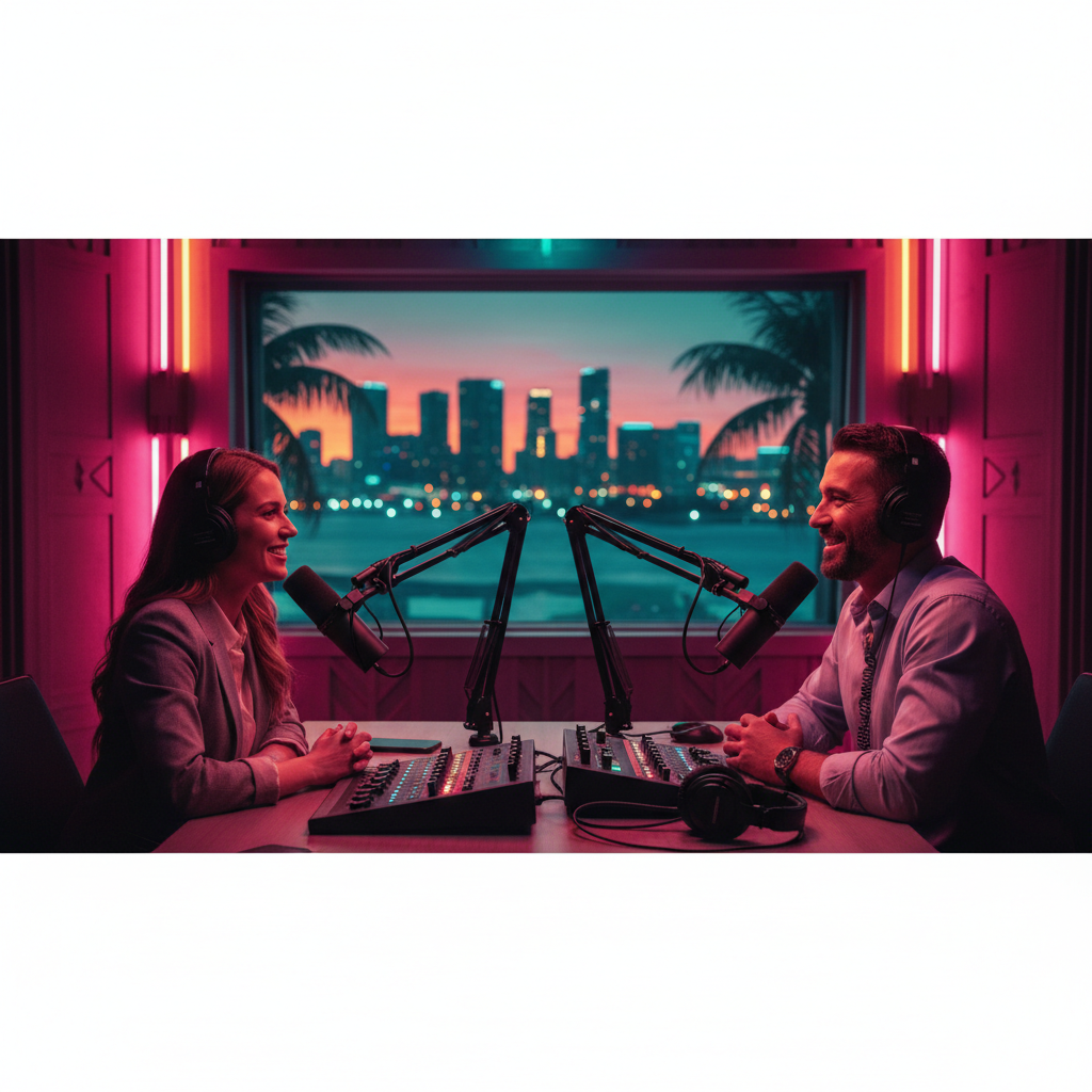 Level Up Your Voice: Podcast Studio Rental in Miami for Entrepreneurs