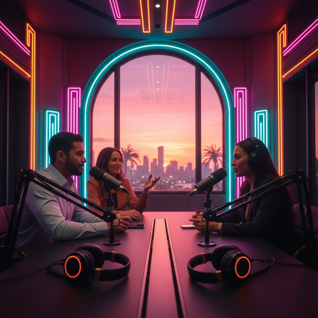Elevate Your Voice: Premier Podcast Studio Rental in Miami for Entrepreneurs