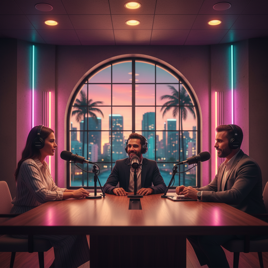 Ignite Your Brand: Top-Tier Podcast Studio Rental in Miami for Entrepreneurs