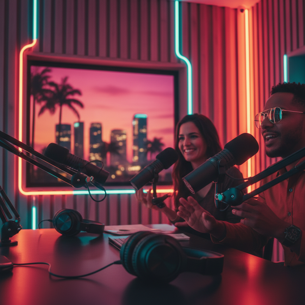 Catch the Wave: Video Podcasting Trends Hitting Miami Shores